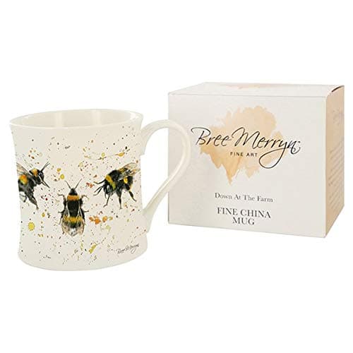 Image of Bree Merryn Fine China Bee Happy Animal Mug Boxed Collection 8.5x8cm