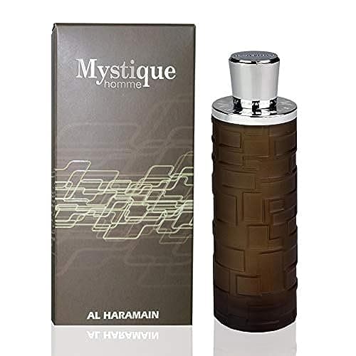 Image of Al Haramain Mystique Homme 100ml Eau de Toilette Spray | Premium Arabic Perfume for Men | Long-Lasting Masculine Cologne | Spicy Fresh Fragrance