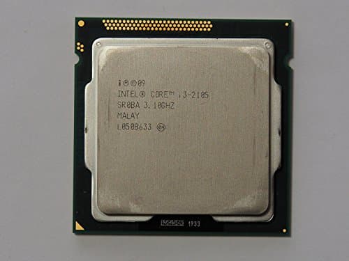 Image of Intel Core i3 – 2105 Processor – Intel Core i3, 3.1 GHz, Socket H2 (LGA 1155), 32 GB, DDR3-SDRAM, 1066, 1333 MHz)