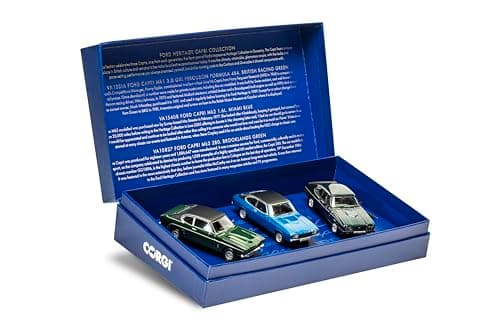 Image of Corgi VC01303 Ford Heritage Capri Collection, Die-cast model for ages 14+, for adults and collectors