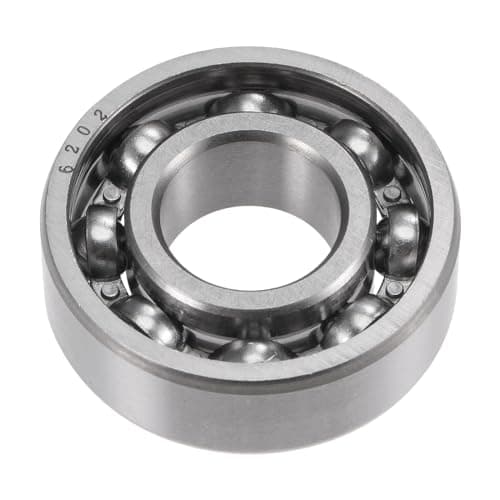 Image of Kozelo 1pcs 6202 Deep Groove Ball Bearings - [15mm x 35mm x 11mm] Chrome Steel Balls for Motors Machine Tool Gearboxes Bearing Use, Open Type