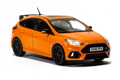 Image of Corgi VA15306 Ford Focus Mk3 RS Heritage Edition, Deep Orange Die-cast Model