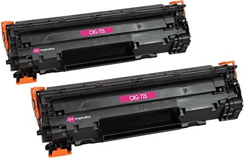 Image of 2 Compatible CRG 725 Laser Toner Cartridges for Canon I-Sensys LBP-6000, LBP-6000B, LBP-6018, LBP-6020, LBP-6020B, MF-3010 | 1,600 Pages