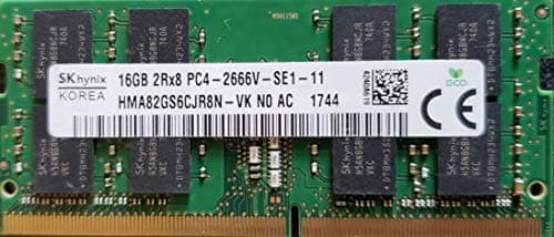Image of Genuine OEM 16GB Laptop Ram HMA82GS6CJR8N-VK 16GB (1X16GB) PC4-21300 DDR4-2666MHz Non-ECC Unbuffered CL19 260-Pin SoDimm 1.2V Single Rank Laptop Memory