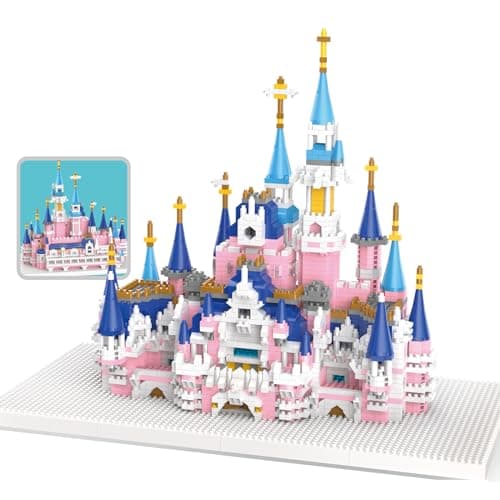 Image of 3000Pcs Architecture Mini Building Blocks Set for Adults - Micro Toy Building Bricks Model Kit - Educational Architecture Model Gift for Teens and Adults Age 14+