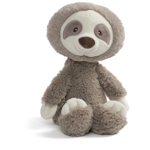 Image of GUND Baby Toothpick Stuffed Animal, Sloth Plush, Taupe 12"