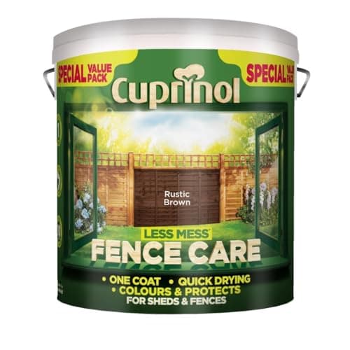 Image of Cuprinol 5L Plus 20 Percent Timber Care - Rustic Brown