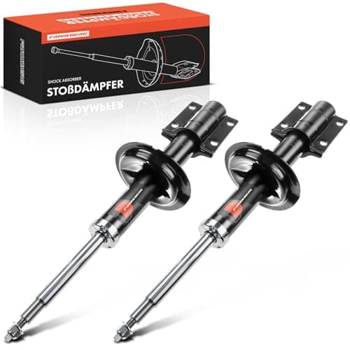 Image of Frankberg 2x Shock Absorber Strut Front Left Right 696mm Gas pressure Compatible with Ducato Bus 244 Ducato Bus 230 Boxer Bus 230P Replace# 5202J2, 1317924080
