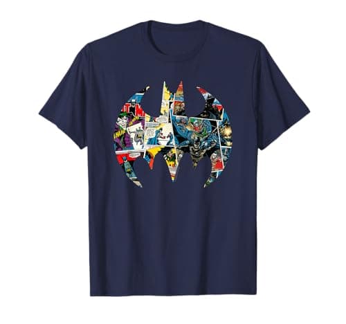 Image of DC Comics Batman Comic Book Logo T-Shirt