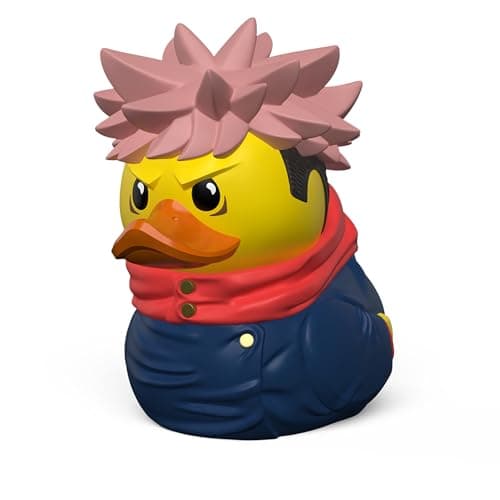 Image of TUBBZ First Edition: Jujutsu Kaisen - Yuji Itadori Cosplaying Rubber Duck Vinyl Figure