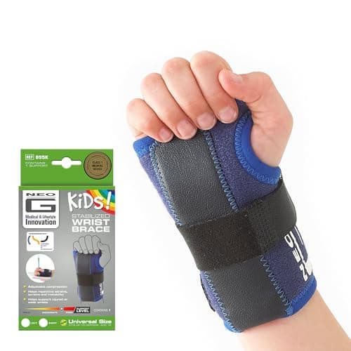 Image of Neo-G Wrist Support for Kids - Stabilized Support For Carpal Tunnel, Juvenile Arthritis, Joint Pain, Tendonitis, Hand Sprains - Adjustable Compression - Class 1 Medical Device - Right