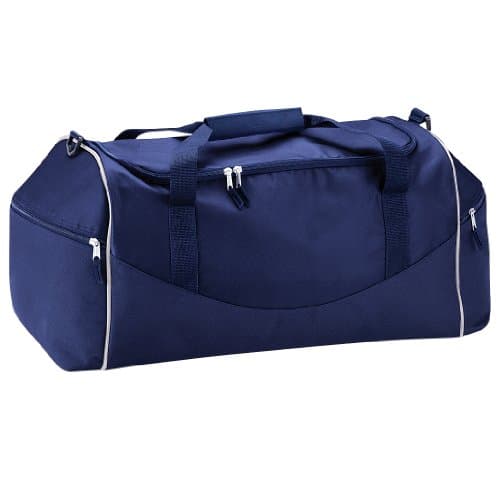 Image of Quadra Teamwear Holdall Duffle Bag (55 Litres) (One Size) (French Navy/Putty)