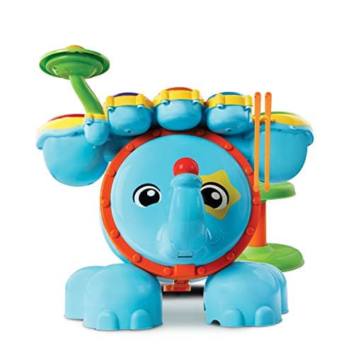 Image of VTech – 196705 – Jungle Rock – Elephant Drum Set(French Version)