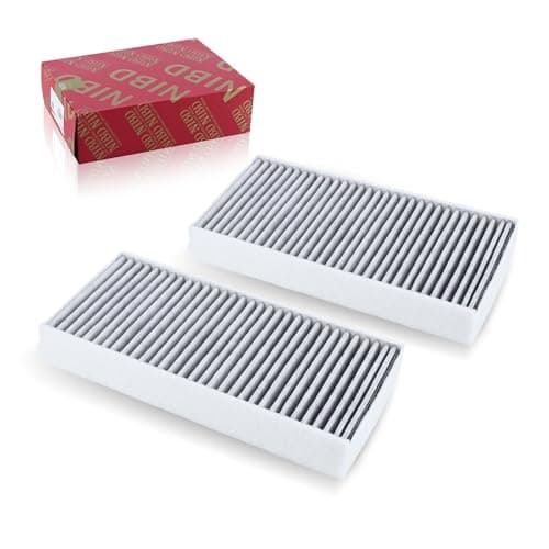 Image of 【NIBD】Cabin Air Filter with Activated Carbon Capture PM2.5/pollen/dust Compatible with BMW 2 Active Tourer F45 I3 F46 2 Gran Tourer 220 x1 F48 MINI F55 F56 F54 F57 (OE#64316835405) (OE#64316835406)