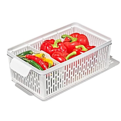 Image of OXO Medium Bin, 13.8 x 7.4 x 4.7 in, White