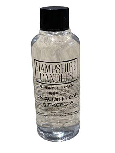 Image of English Pear and Freesia Reed Diffuser Refill | Highly Scented | Cruelty & Vegan Free (Refill 100ml)