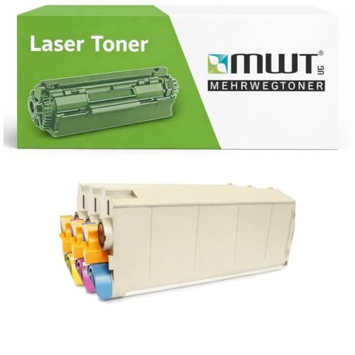 Image of Mehrwegtoner Toner 3X Compatible with Oki MC760 MC770 MC780 Replaces 45396301-45396303 Colour with 15% More Performance
