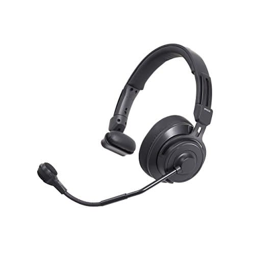 Image of Audio-Technica BPHS2S Single-Ear Broadcast Headset with Hypercardioid Dynamic Boom Microphone