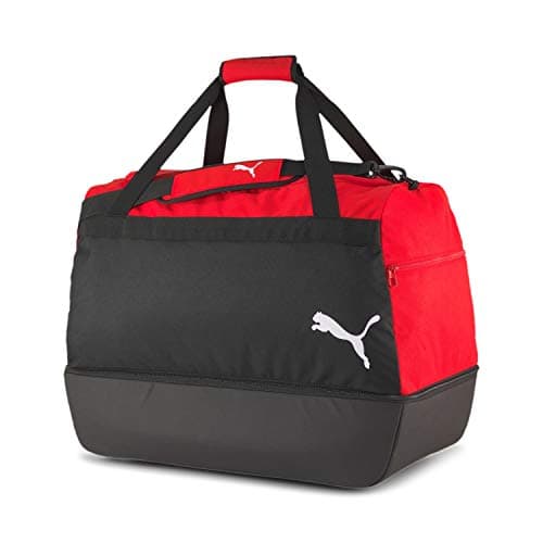 Image of Puma Unisex's teamGOAL 23 Teambag M BC (Boot Compartment) Sports Bag, Red Black, OSFA
