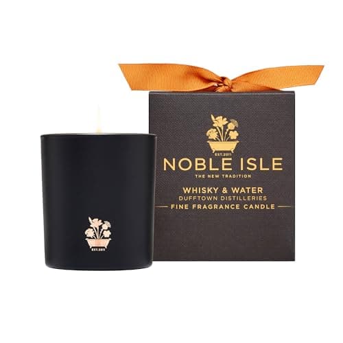 Image of Noble Isle Whisky & Water Luxury Fine Fragrance Candle,CD190.017