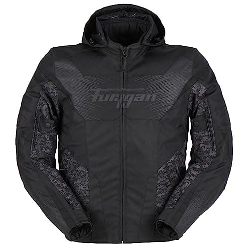 Image of Furygan Mens Shard Jacket, Black-pixel, S UK