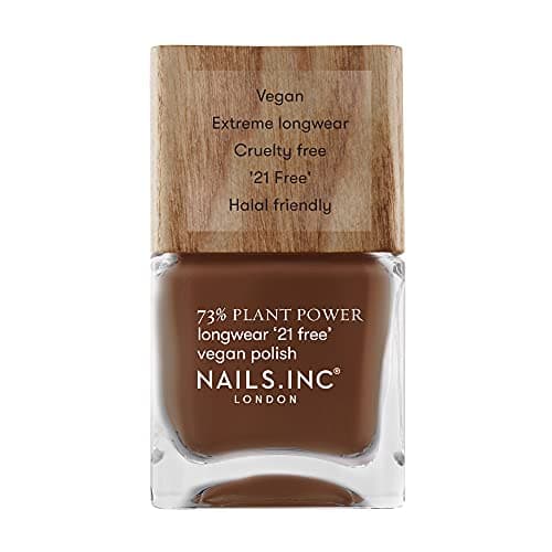 Image of Nails.INC 73% Plant Power Nail Polish, Long Lasting Nail Color Lasts Up to 10 Days, Quick Drying, Cruelty Free, Vegan, 21 Free Formula, Zen Out of Zen, (14ml)