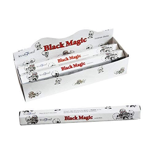 Image of STAMFORD INC. 37519 Black Magic Incense Sticks, 20 Sticks x 6 Packs