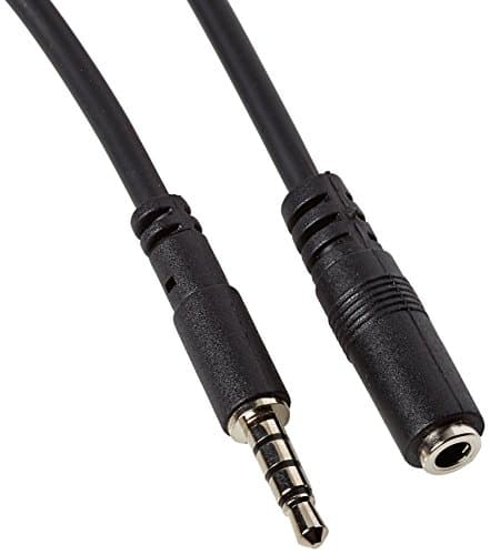 Image of StarTech.com 2m 3.5mm 4 Position TRRS Headset Extension Cable - M/F - audio Extension Cable for iPhone (MUHSMF2M)