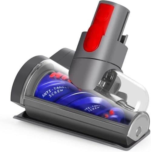Image of Mini Motorized Tool Brush Head Compatible with Dyson V7 V8 V10 V11 V15 Gen 5 Vacuum Cleaner, Anti-Tangle Attachment Replacement Head Suitable for Long Hair and Pet Hair
