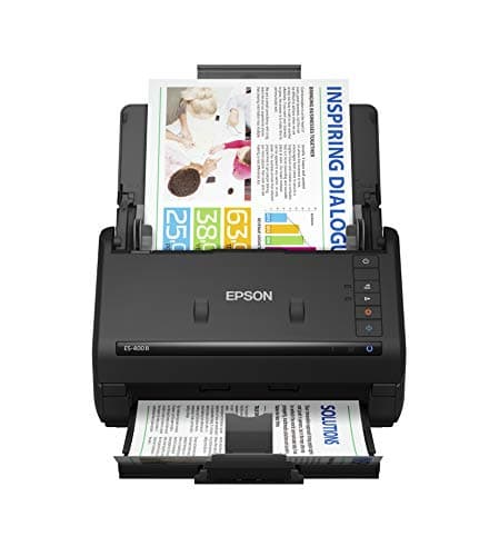 Image of Epson Workforce ES-400 II Color Duplex Desktop Document Scanner for PC and Mac, with Auto Document Feeder (ADF) and Image Adjustment Tools