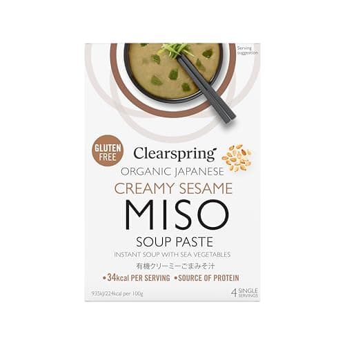 Image of Clearspring Organic Instant Miso Soup Paste (Creamy Sesame)