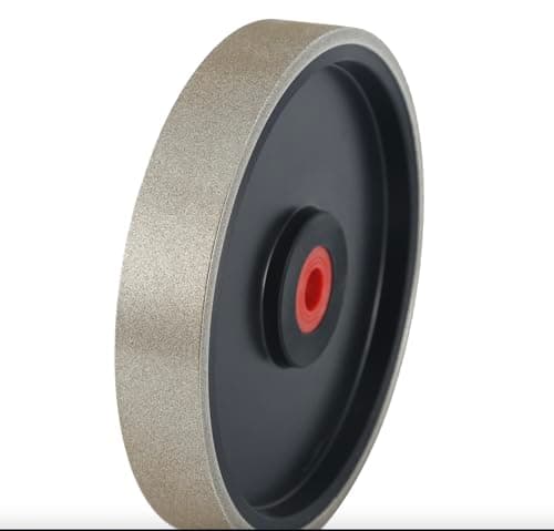 Image of CBN Grinding Wheel 6 inch 150 Grit,Adjustable Bore,1'' Wide, Suitable for high-Speed Steel,for All Kinds of 6 inch Bench Grinders(150 Grit)