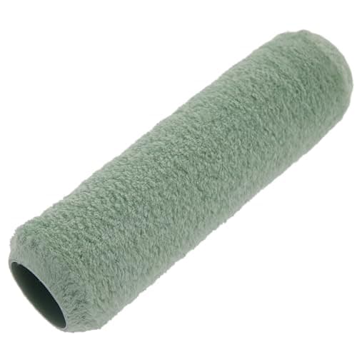 Image of Coral 41854 Earthwise 9 inch 1.75" dia Paint Roller Covers Eco-Friendly 12MM Medium Pile Sleeve Recycled Microfibre