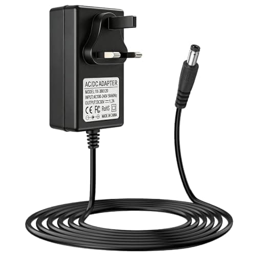 Image of For Henry Quick Charger,30V Power Charging for Numatic Henry Quick Hen100 Hetty NQ100 Quick Henry Quick Pet 915242 916634 915243 Cordless Vacuum Cleaner AC Adapter Power Supply Cable UK Plug