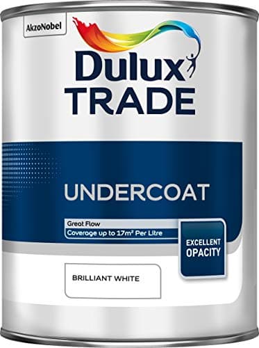 Image of Dulux Trade Undercoat Brilliant White 1L