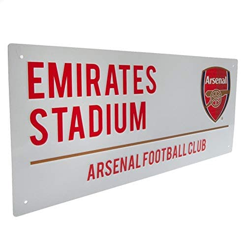 Image of Premier Life Store Arsenal FC Street Sign Emirates Stadium