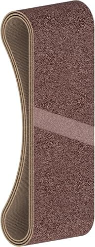 Image of Bosch 3X PRO Paint on Wood and Hardwood X440 Sanding Belt for Sanders (for Paint on Wood, Hardwood, 65 x 410 mm, Grit 80, Professional Accessory Belt Sander)