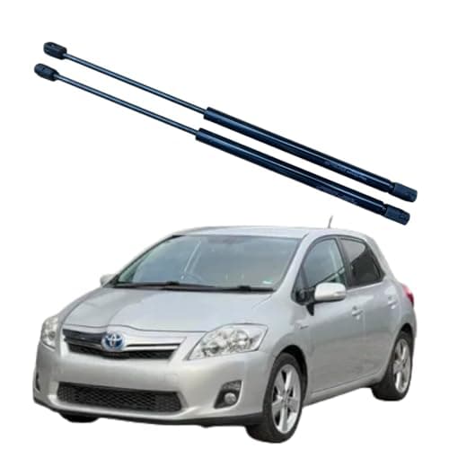 Image of MOXSTRUTS, 2x Rear Tailgate Boot Gas Spring Struts For TOYOTA AURIS (E15) (2006-2012), Lift Support System 455 (N) 443,5mm