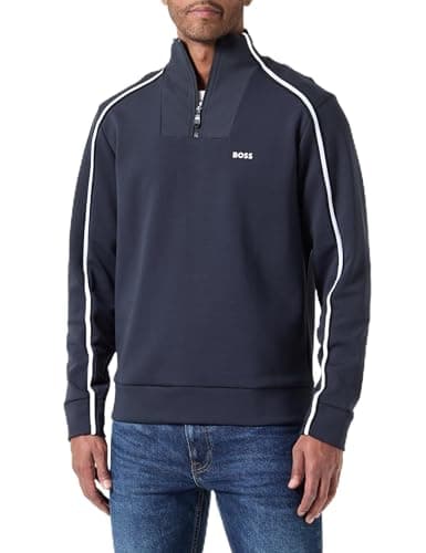 Image of BOSS Men's Sweat 1, Dark Blue402, XL