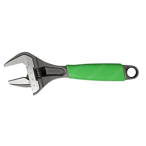 Image of Bahco 9031-XE Green Ergo Adjustable Wrench 8" Extra Wide Opening 38mm - Limited Edition