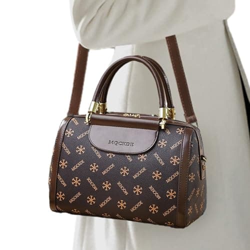 Image of Hand Tote Bag – Mini Crôssbody Bag | Trendy Vegan Lëather With Adjustable Shoulder Strap, Portable Crossbodŷ Strap Design, For Women Shopping Travel And Work