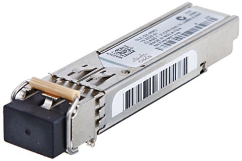 Image of Cisco 1000BASE-SX SFP Module for Gigabit Ethernet Deployments, Hot Swappable, 5-Year Standard Warranty (GLC-SX-MMD) Silver