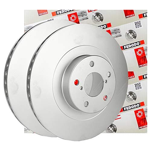 Image of FERODO BRAKE DISC | DDF2486C | REAR | FOR MERCEDES-BENZ A-CLASS 2012-2018 | OE-MATCHING QUALITY | SMOOTH & QUIET PERFORMANCE