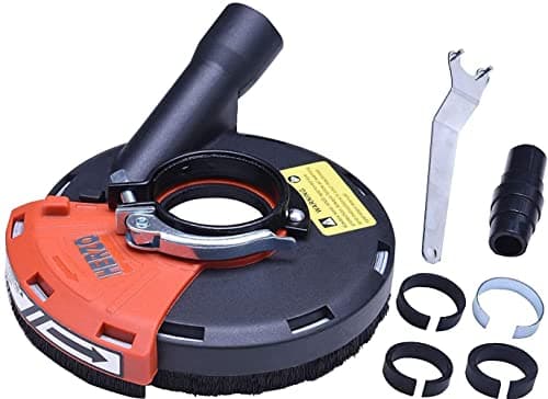 Image of HERZO Universal Surface Grinding Dust Shroud for Angle Grinders 115/125mm