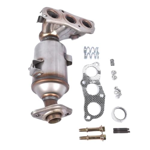 Image of Front Catalytic Converter AP02 Catalytic Converter Kit Fit For Citroen C1 Fit For Peugeot 107 Fit For Toyota Aygo 1.0 12V EURO 4/3 0342.K0,0342.K3,0342.K8,0342.L5(EURO 3)