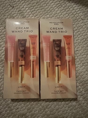 Image of Revolutions Pro Cream Wand Trio Face Set (Light x2)