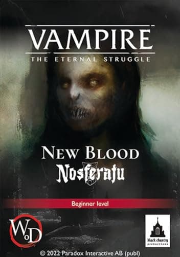 Image of Black Chantry Productions Vampire The Eternal Struggle New Blood Nosferatu Card Game
