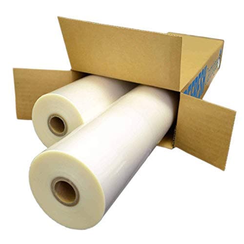 Image of Refresh Cartridges Laminating Encapsulating Film Rolls- Pack of 2 Rolls - 75 Micron - 305mm x 75m [25mm Roll Core] - Glossy Surface