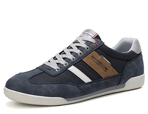 Image of ARRIGO BELLO Mens Casual Shoes Trainers Sneakers Walking Gym Jogging Fitness Athletic Shoe Size 7-11 (VF Light Blue, Size 9.5)