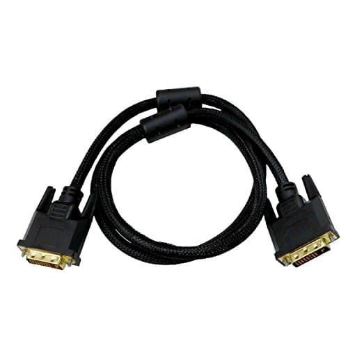 Image of Oypla 1m DVI-D 24 + 1 Pin Male to Male Dual Link Gold Cable Lead